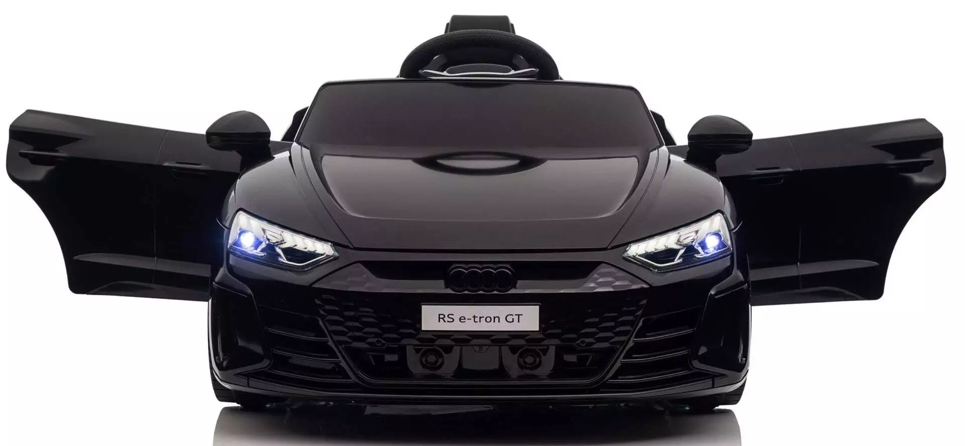 Licensed ride-on car for children Audi E-tron GT 60W 12V, black [15]