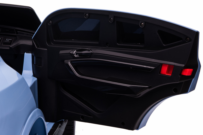 Licensed electric ride-on car Audi E-tron Sportback, 4x4, 12V 140W, albastra [16]