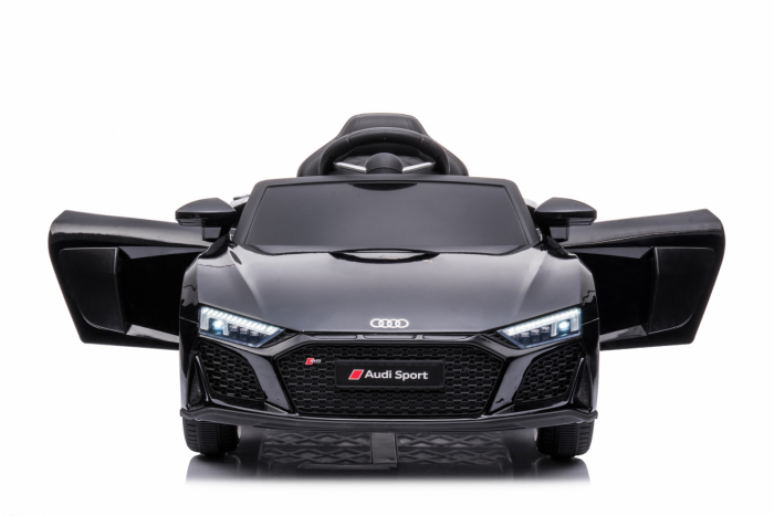 Masinuta electrica cu licenta Audi R8 Spyder 60W 12V, Bluetooth, negru [19]