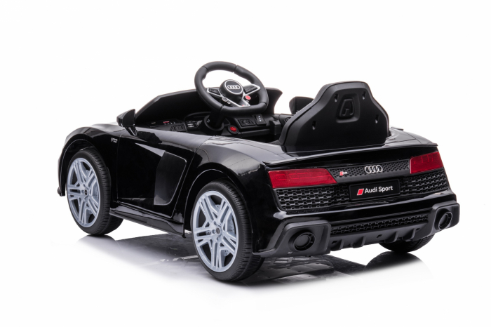 Masinuta electrica cu licenta Audi R8 Spyder 60W 12V, Bluetooth, negru [17]