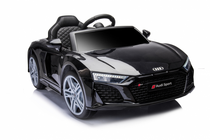 Masinuta electrica cu licenta Audi R8 Spyder 60W 12V, Bluetooth, negru [2]