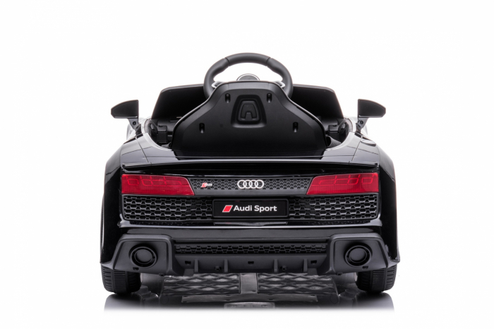 Masinuta electrica cu licenta Audi R8 Spyder 60W 12V, Bluetooth, negru [18]