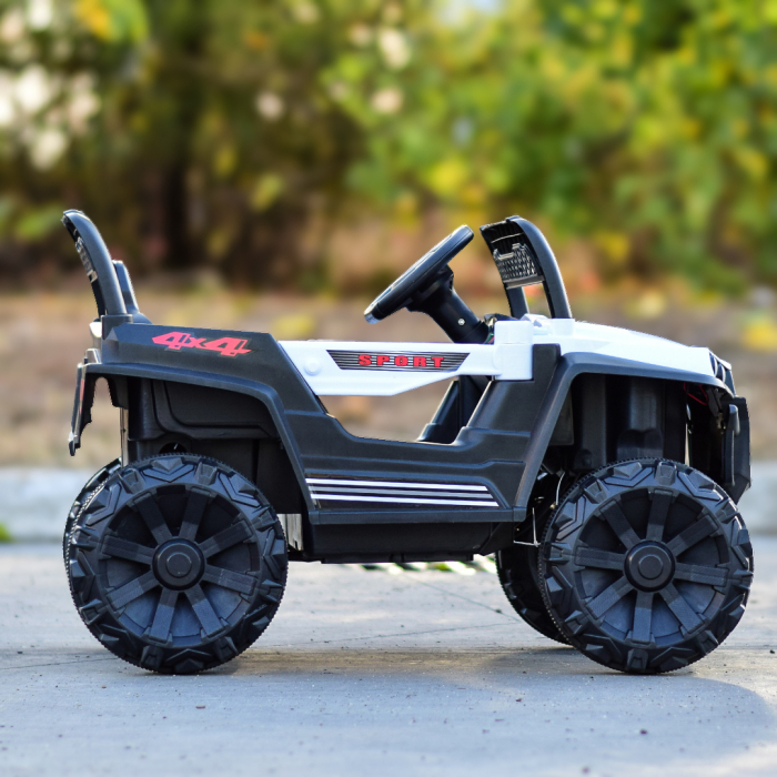 Ride on car for children BJF119B, 60W, 12V, bluetooth, white [9]