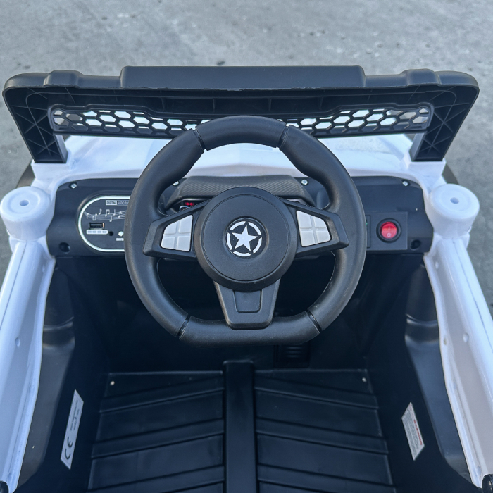 Ride on car for children BJF119B, 60W, 12V, bluetooth, white [12]
