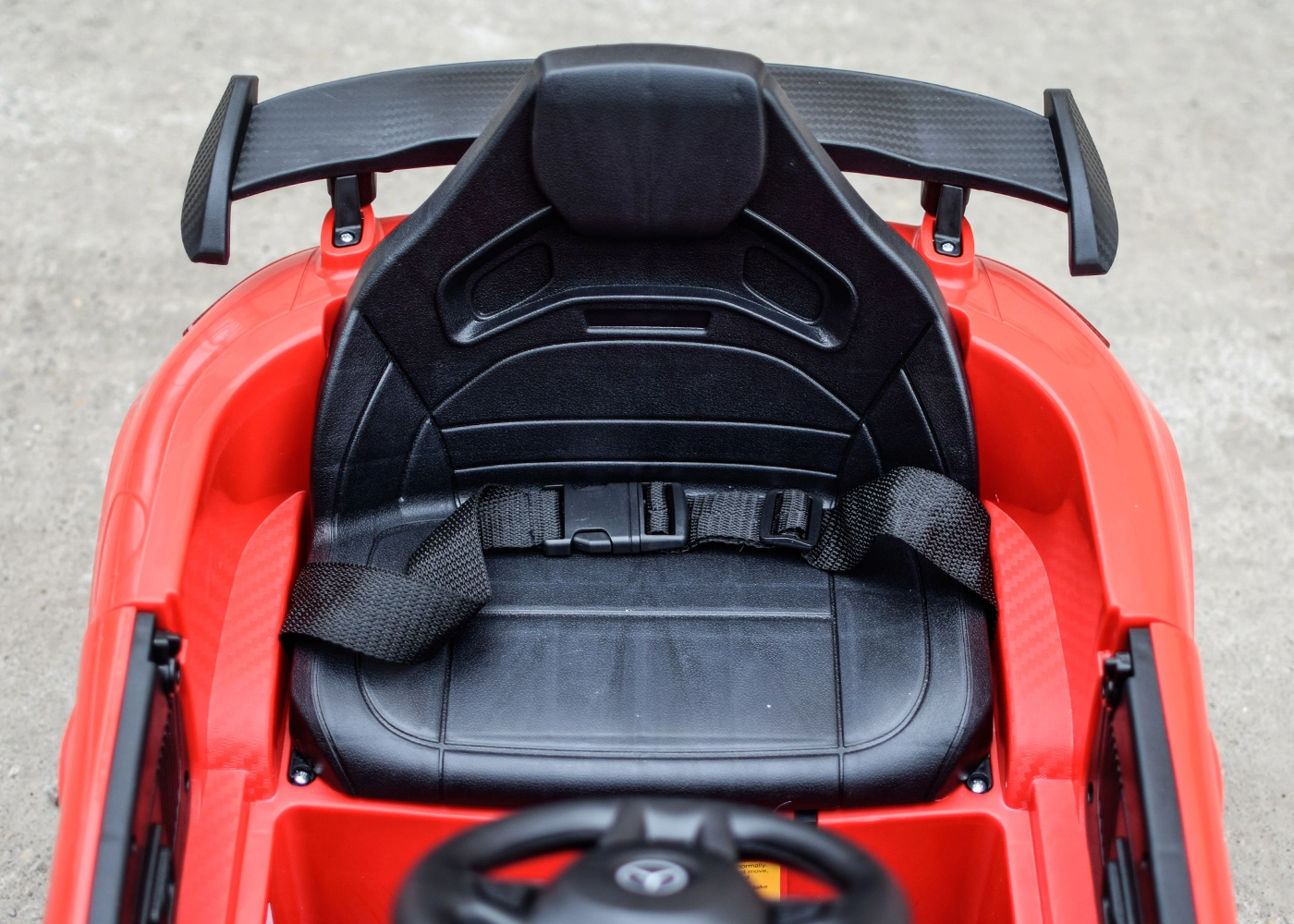 Masinuta electrica pentru copii cu licenta Mercedes-Benz AMG GT-R, 50W 12V, rosie [9]