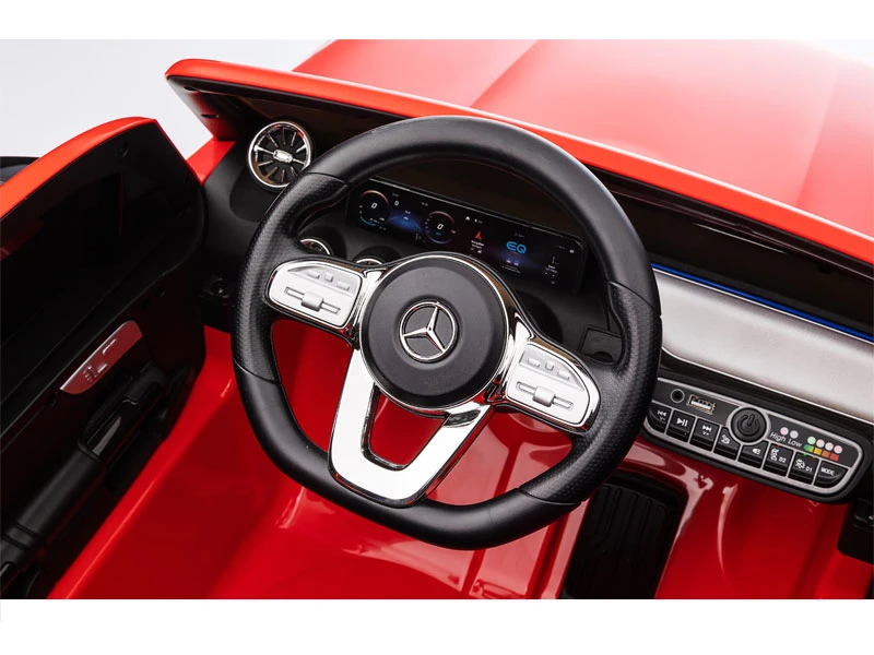 Licensed ride-on car for children Mercedes EQA, 4x4, 140W 12V premium, red [21]
