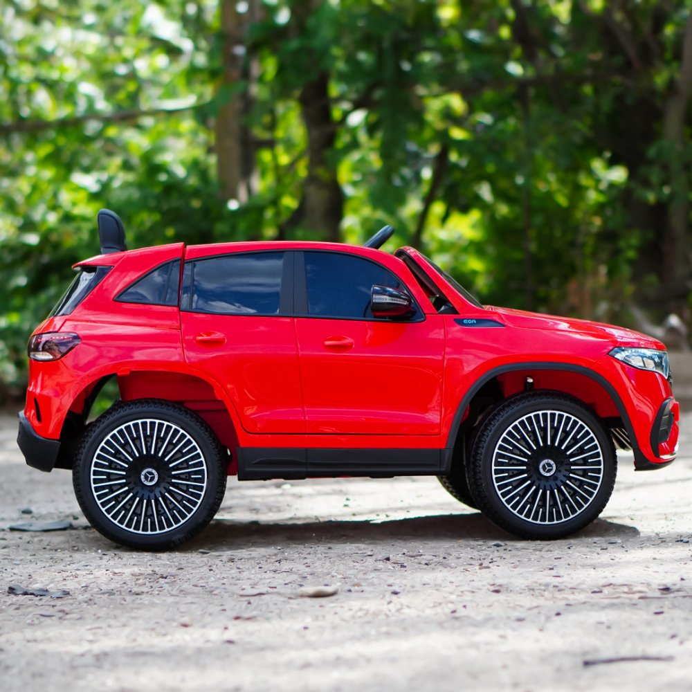 Licensed ride-on car for children Mercedes EQA, 4x4, 140W 12V premium, red [11]