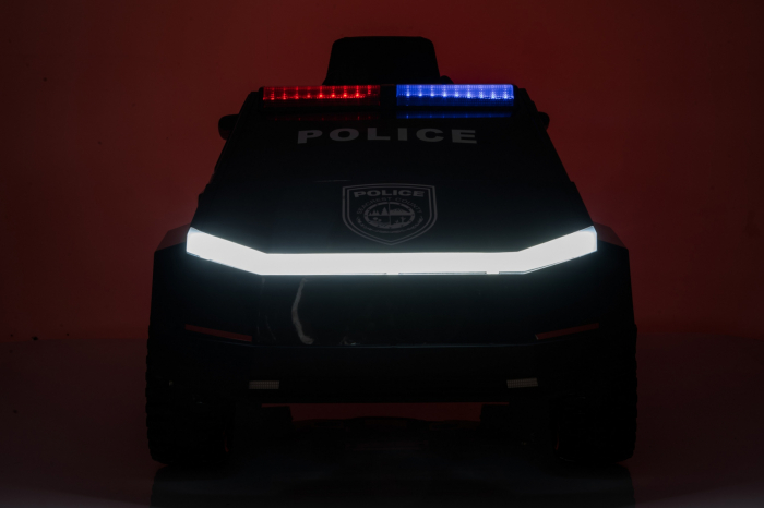 Masinuta electrica pentru copii de politie BJ2102, cu efecte sonore si luminoase, 90W, 12V [20]