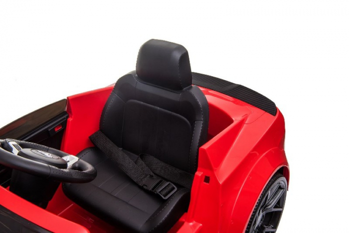 Masinuta electrica pentru copii FORD Mustang, 110W putere, 24V, Drift Edition #Rosu [4]