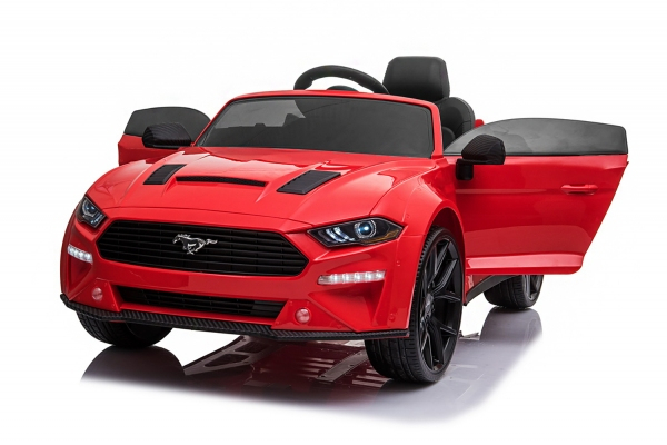 Masinuta electrica pentru copii FORD Mustang, 110W putere, 24V, Drift Edition #Rosu [2]