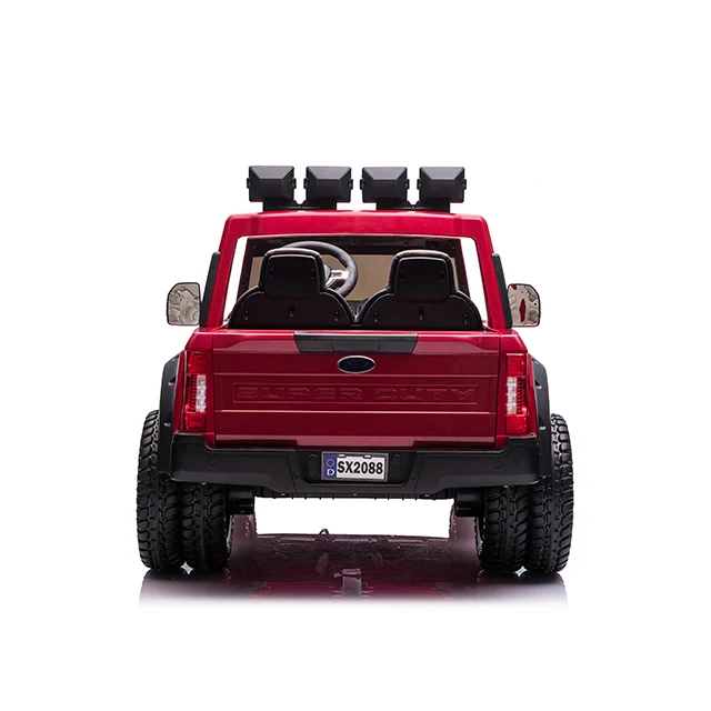 Ford Super Duty F450 24V Electric Ride-On Truck for Kids, 2-Seater, 300W, Premium Red Edition [5]