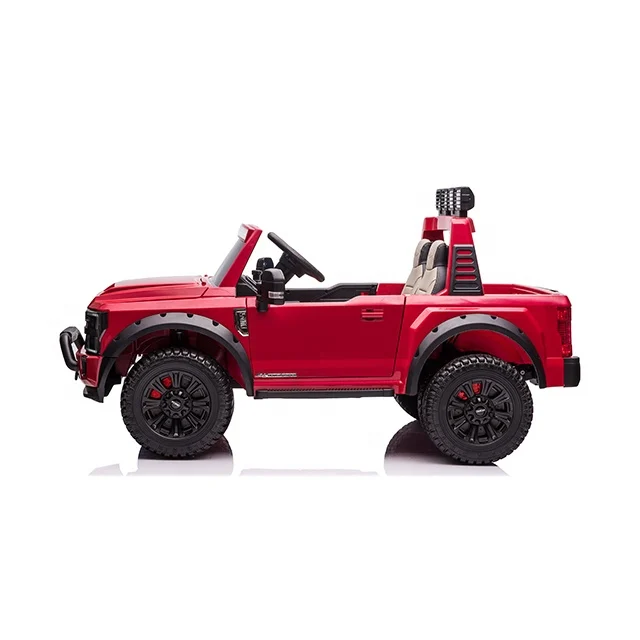 Ford Super Duty F450 24V Electric Ride-On Truck for Kids, 2-Seater, 300W, Premium Red Edition [2]