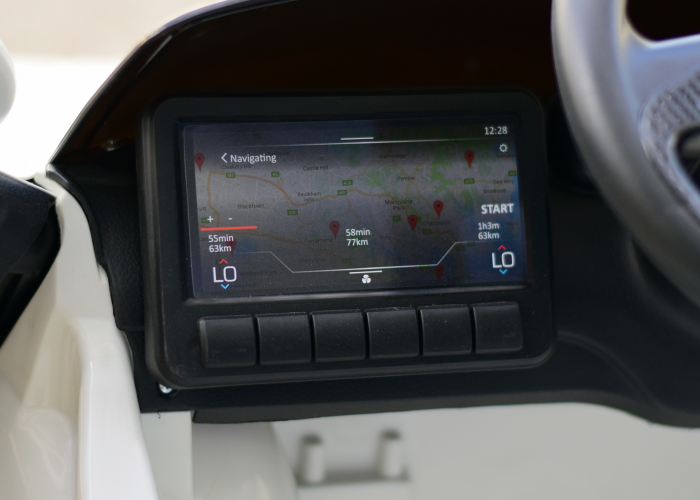 Masinuta electrica pentru copii McLaren GT 70W 12V, butterfly doors, alba [21]