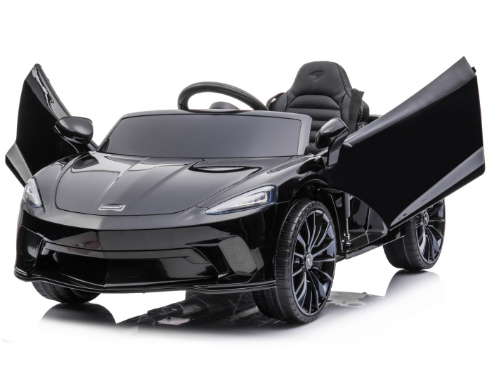 Masinuta electrica pentru copii McLaren GT 70W 12V, butterfly doors, neagra [2]