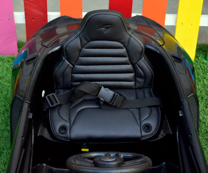 Masinuta electrica pentru copii McLaren GT 70W 12V, butterfly doors, neagra [7]