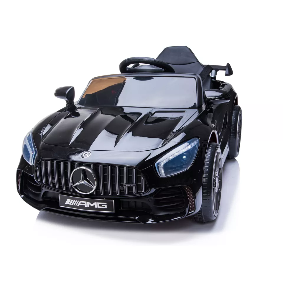 Licensed electric ride-on car Mercedes-Benz AMG GT-R, 50W 12V, black [5]