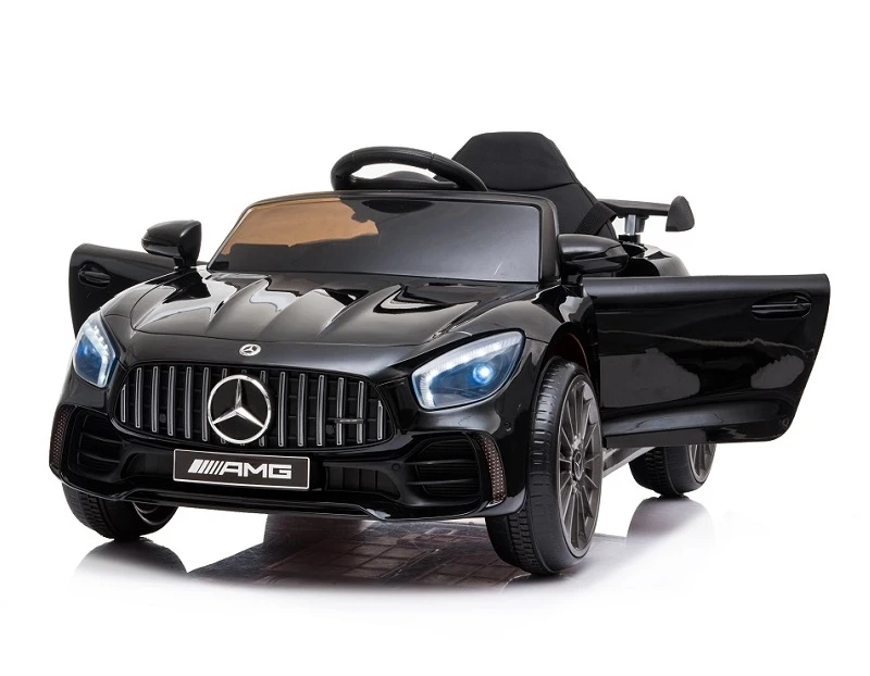 Licensed electric ride-on car Mercedes-Benz AMG GT-R, 50W 12V, black [7]