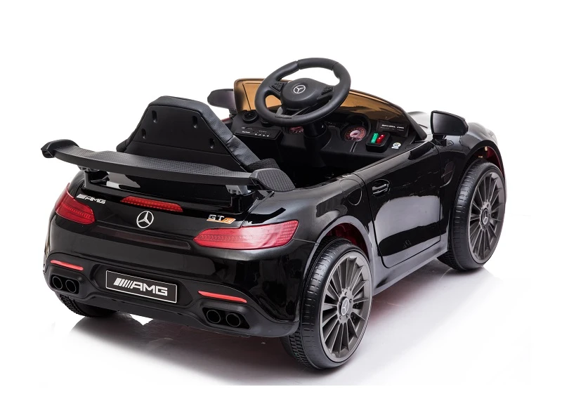 Licensed electric ride-on car Mercedes-Benz AMG GT-R, 50W 12V, black [8]
