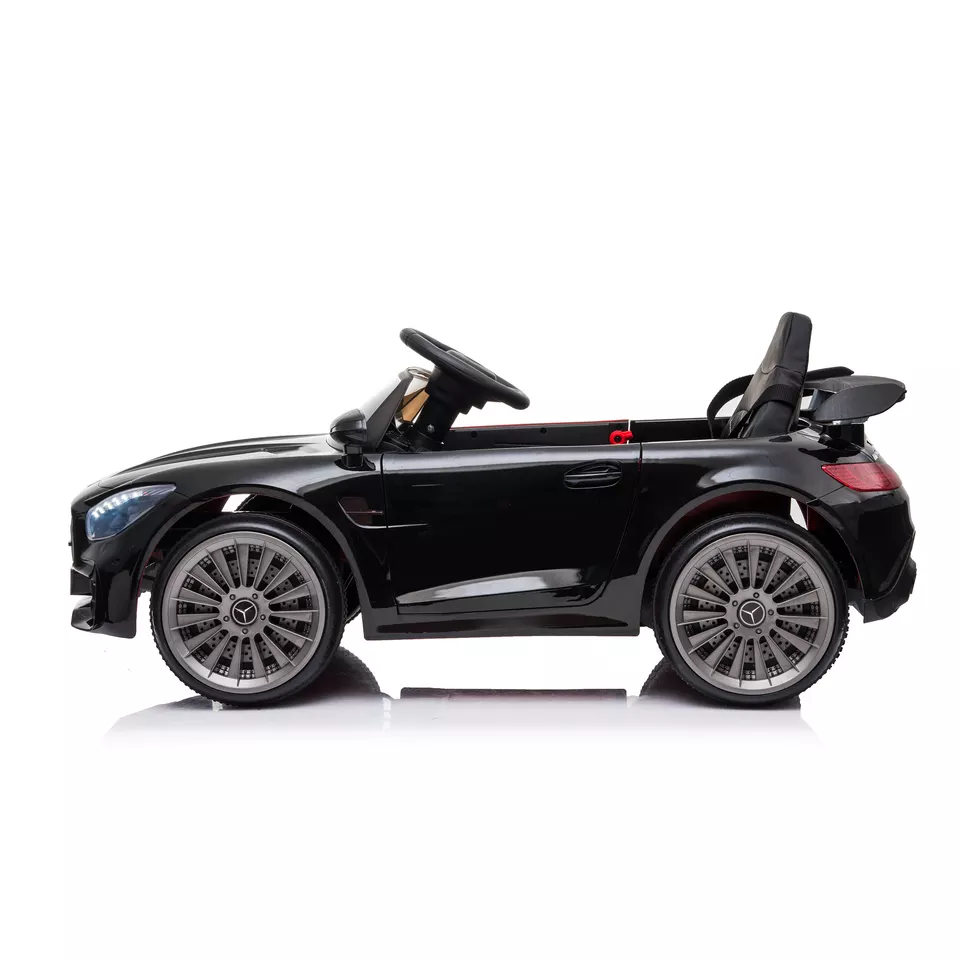 Licensed electric ride-on car Mercedes-Benz AMG GT-R, 50W 12V, black [6]