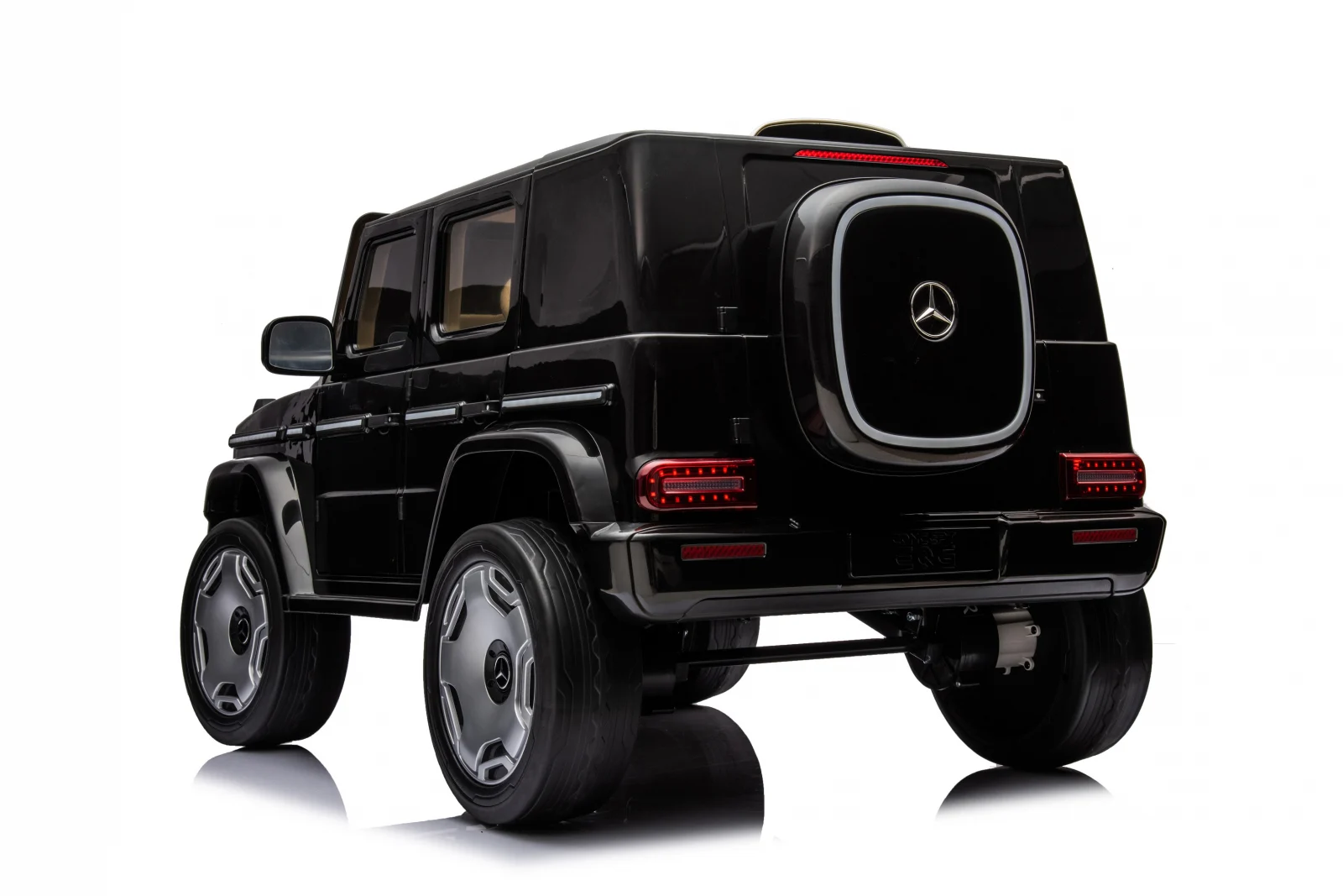 Ride-on car for children licensed Mercedes EQG, 140W, 12V 9Ah, Premium, black [27]