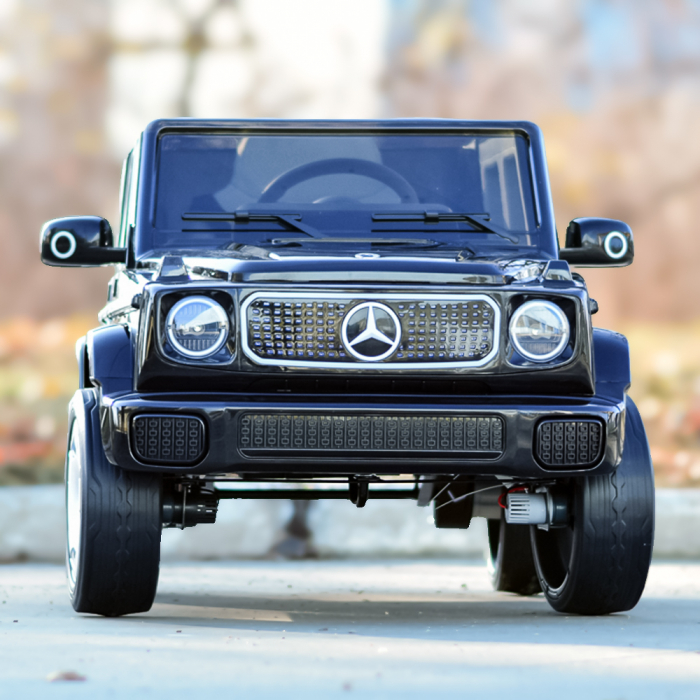 Ride-on car for children licensed Mercedes EQG, 140W, 12V 9Ah, Premium, black [3]