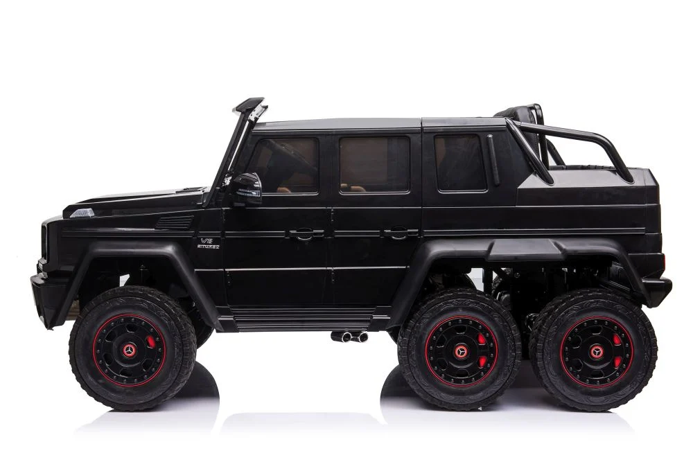 Ride-on car for children, licensed Mercedes G63, 6x6, 270W, 2 seats, black [7]