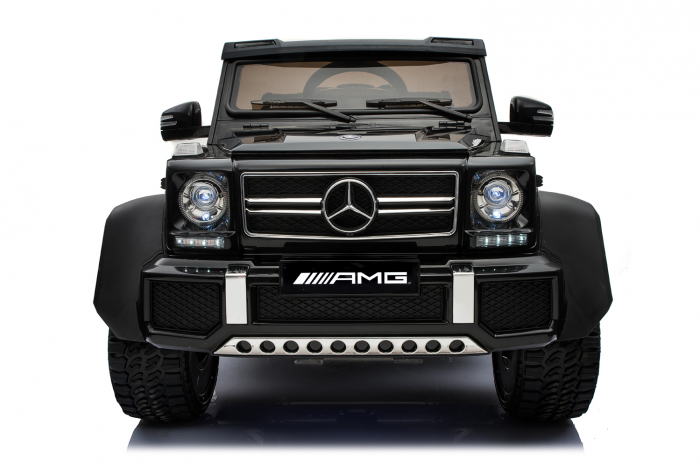 Licensed Ride On kids electric car Mercedes G63, premium, 6x6, 270W, with adult seat, black [20]