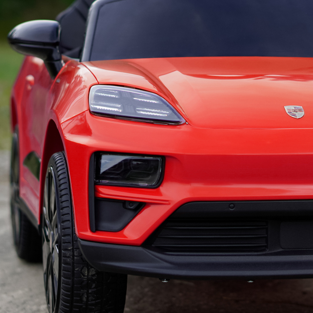 Masinuta electrica pentru copii, Porsche Macan, 140W 12V, premium, rosie [13]
