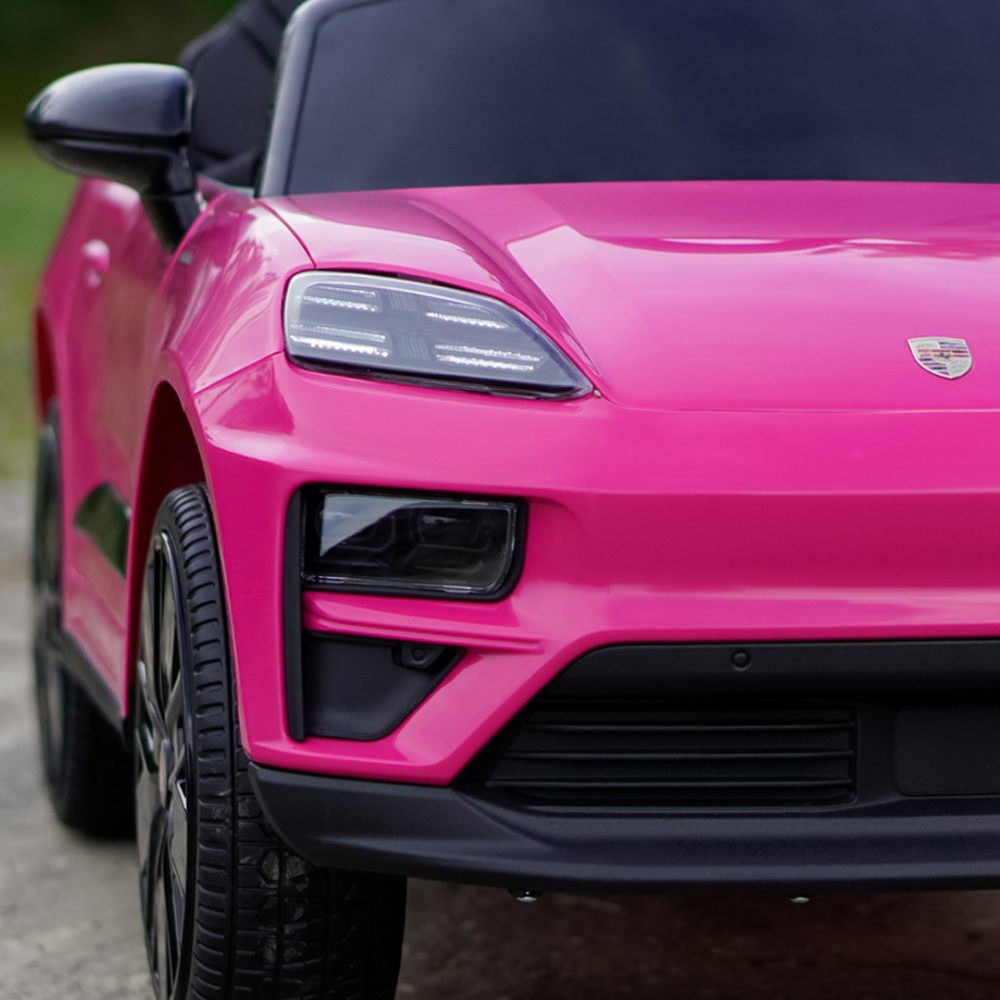 Masinuta electrica pentru copii, Porsche Macan, 140W 12V, premium, roz [13]
