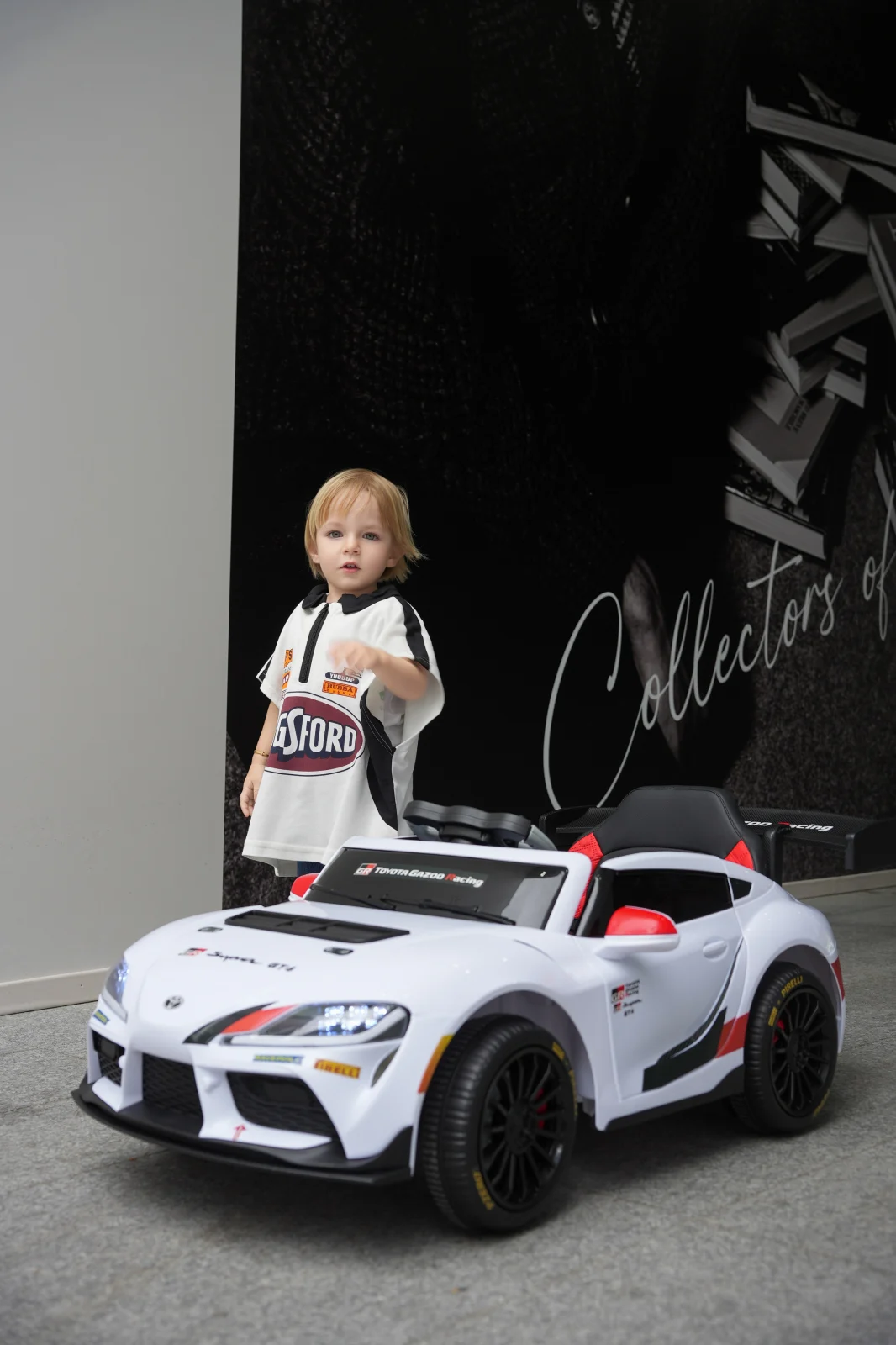 Toyota Supra GR Electric Ride-On Car for Kids, 12V 90W, White [8]