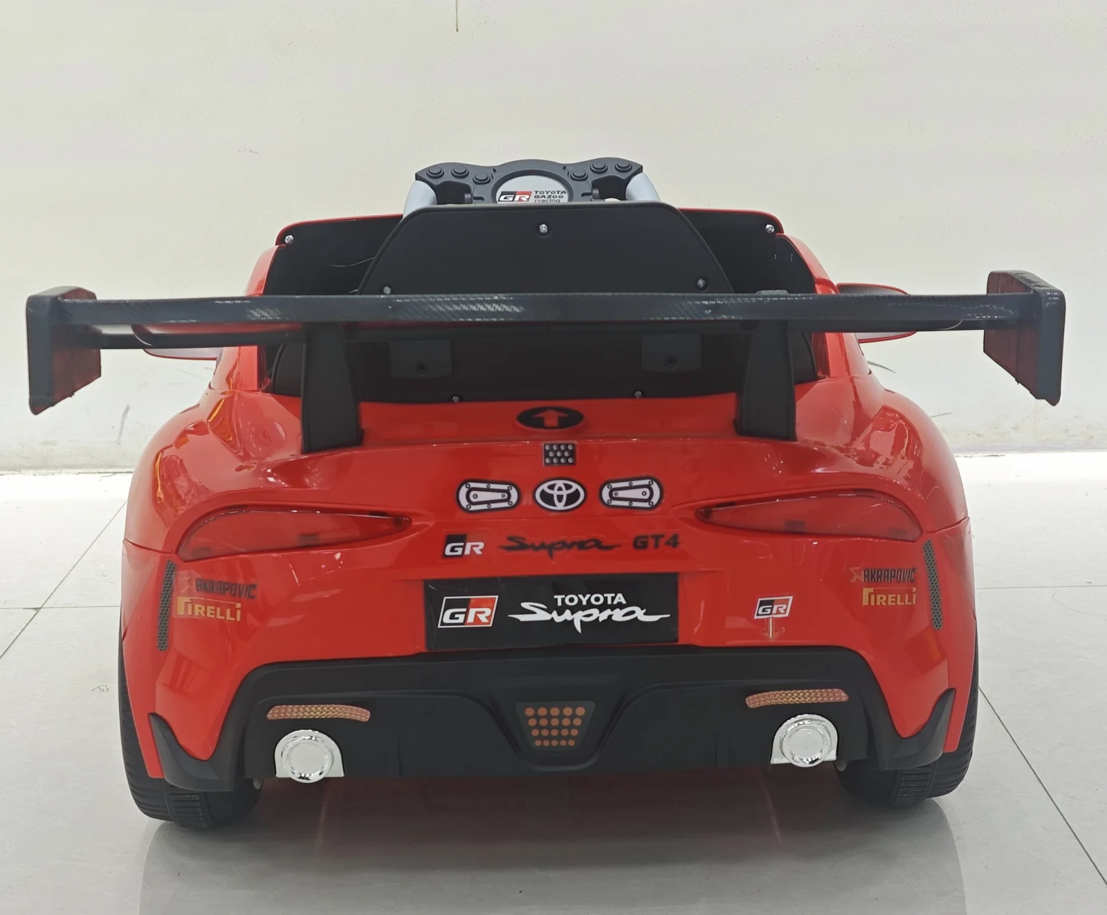 Toyota Supra GR Electric Ride-On Car for Kids, 12V 90W, red [4]