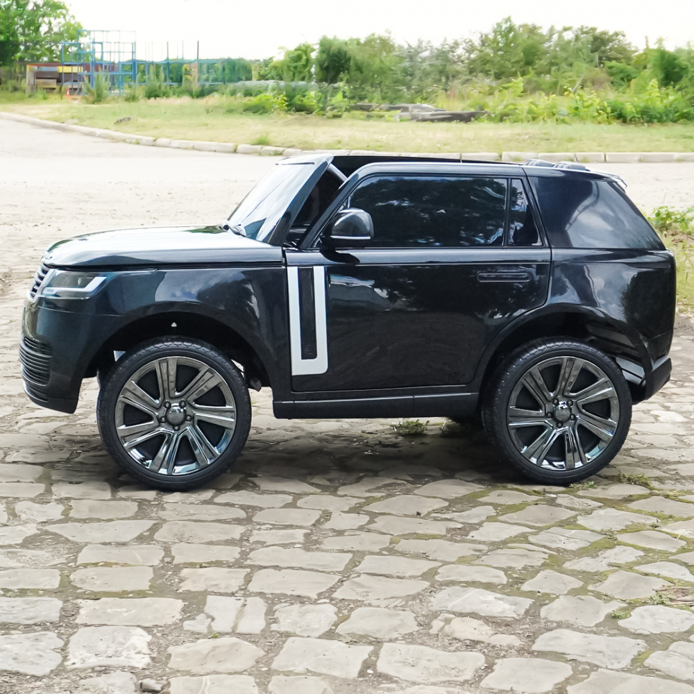 Licensed ride-on car for children Range Rover, 2 seats, 4x4, 160W, 12V 14Ah, premium, black [11]