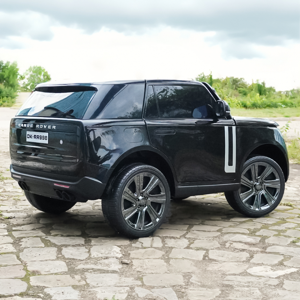Licensed ride-on car for children Range Rover, 2 seats, 4x4, 160W, 12V 14Ah, premium, black [7]