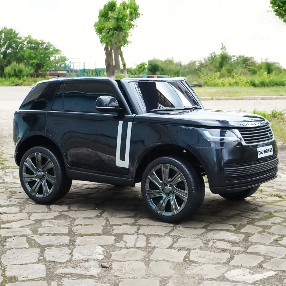 Licensed ride-on car for children Range Rover, 2 seats, 4x4, 160W, 12V 14Ah, premium, black [5]