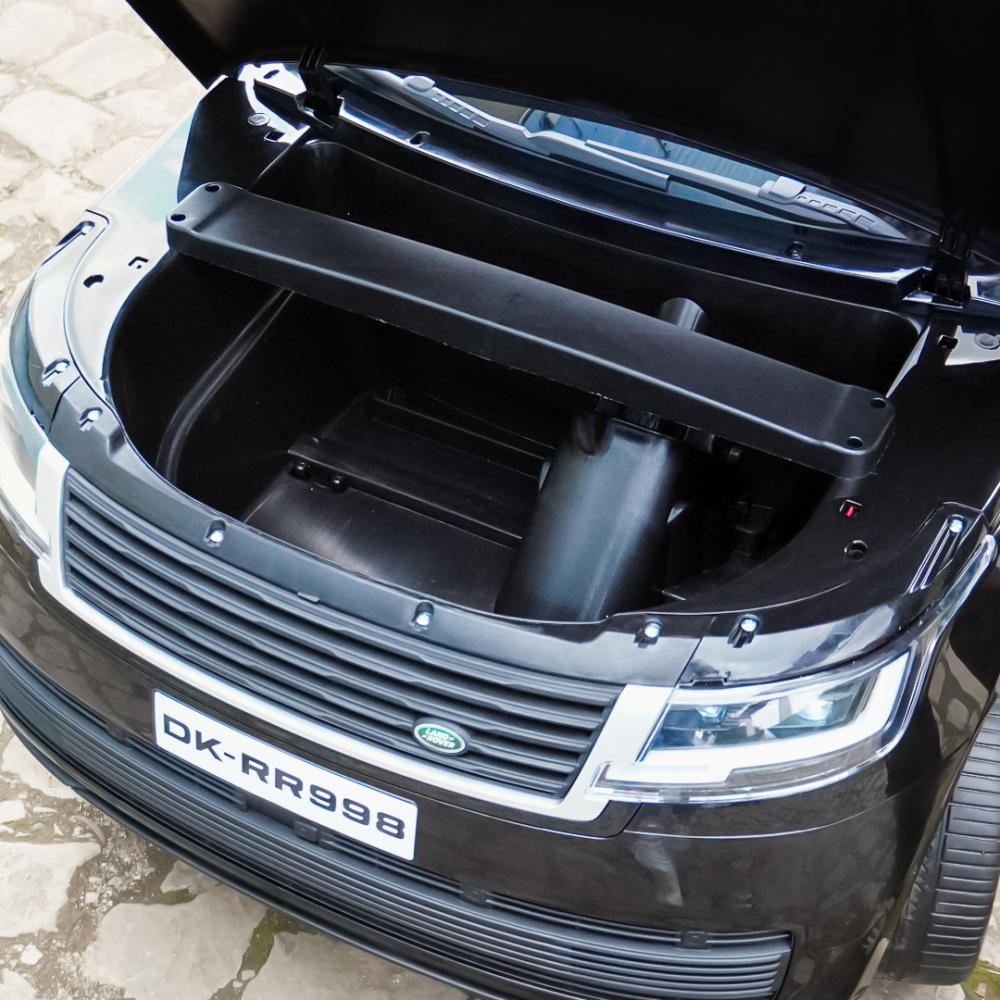 Licensed ride-on car for children Range Rover, 2 seats, 4x4, 160W, 12V 14Ah, premium, black [13]