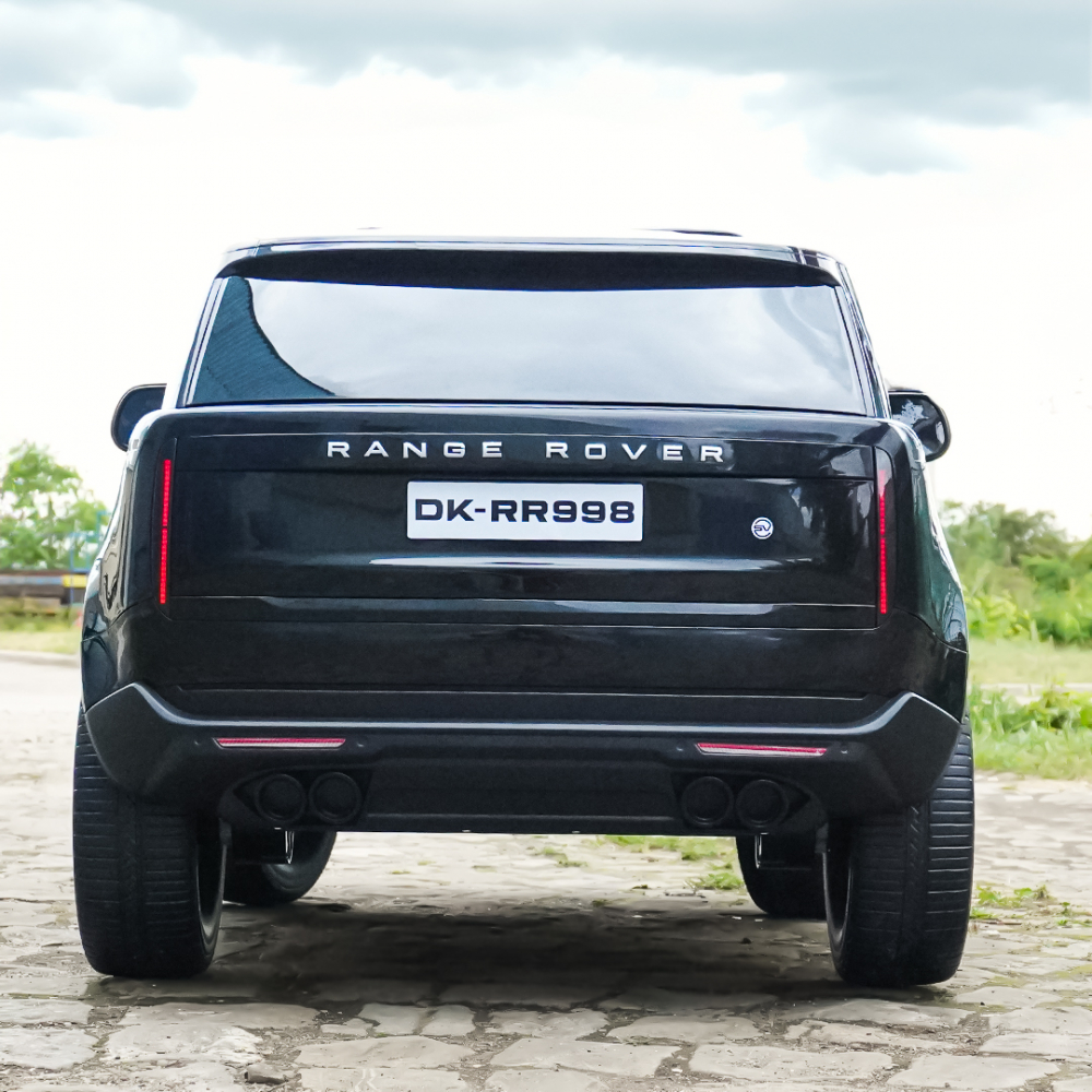 Licensed ride-on car for children Range Rover, 2 seats, 4x4, 160W, 12V 14Ah, premium, black [9]