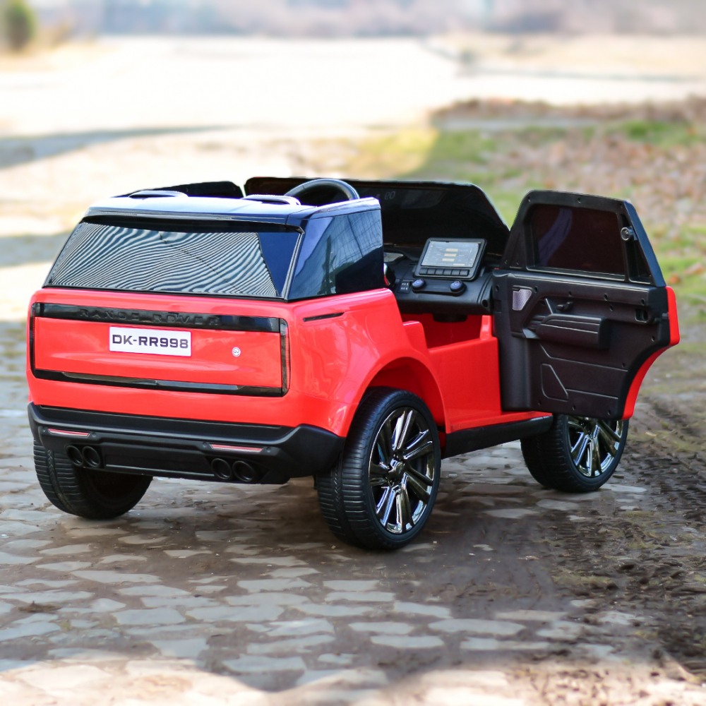 Masinuta electrica Range Rover, 2 locuri, 4x4, 160W, 12V 14Ah, premium, rosie [12]