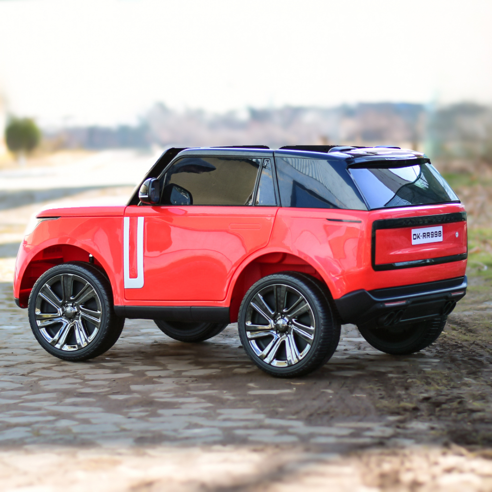 Masinuta electrica Range Rover, 2 locuri, 4x4, 160W, 12V 14Ah, premium, rosie [9]