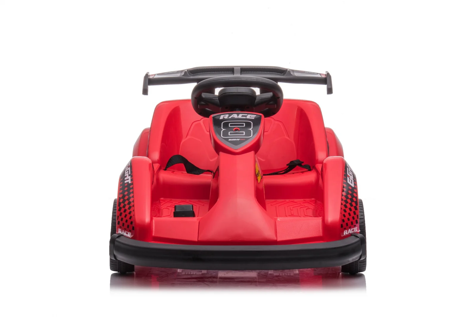 Ride on electric kart type car for children 2-5 years model Race8, 35W 6V, remote control, red [22]