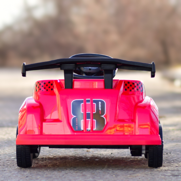 Ride on electric kart type car for children 2-5 years model Race8, 35W 6V, remote control, red [8]