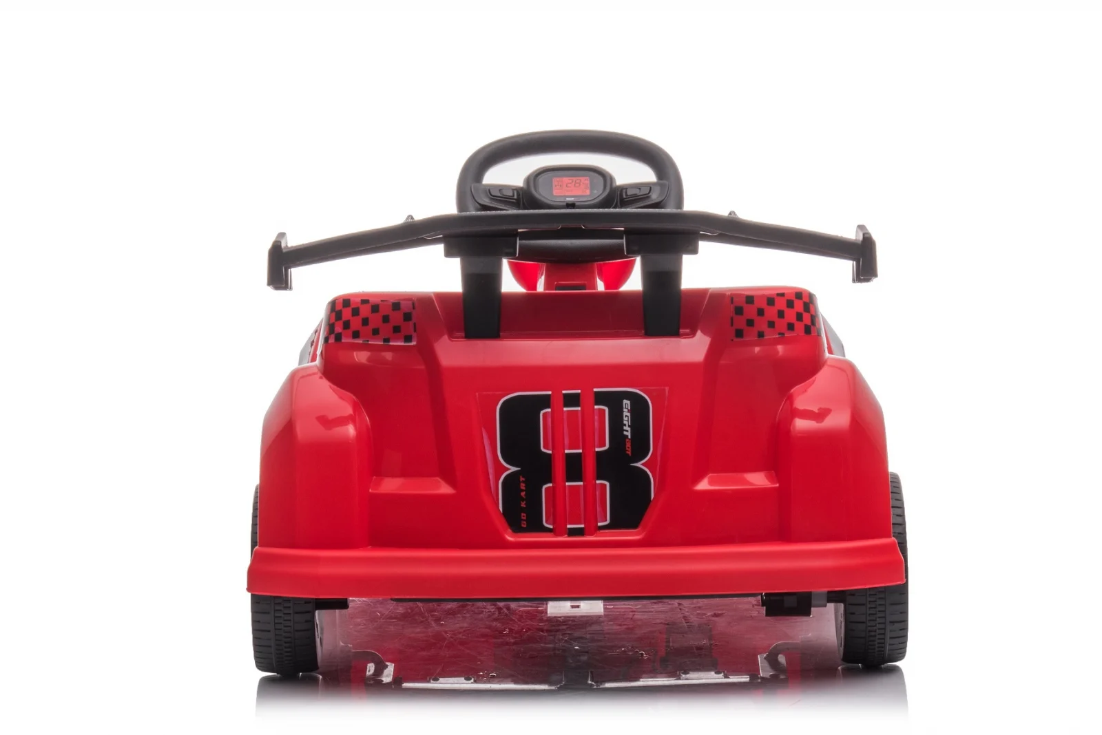 Ride on electric kart type car for children 2-5 years model Race8, 35W 6V, remote control, red [17]