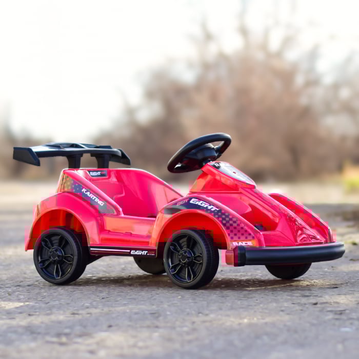 Ride on electric kart type car for children 2-5 years model Race8, 35W 6V, remote control, red [3]