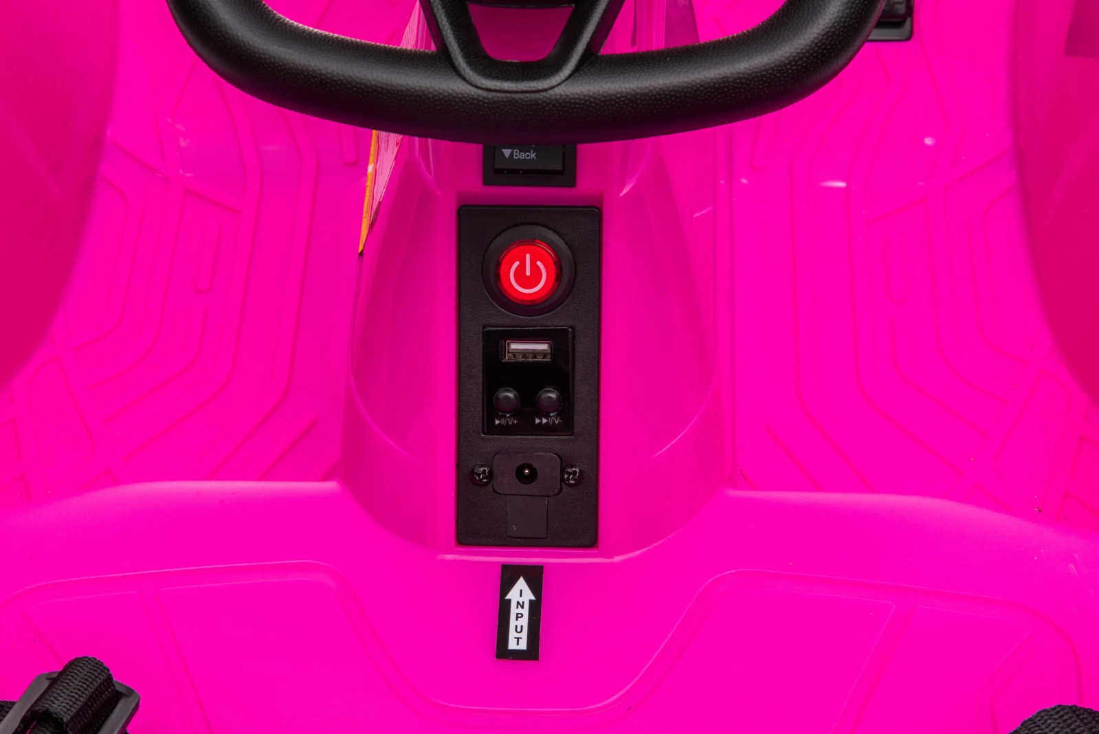 Ride on electric kart type car for children 2-5 years model Race8, 35W 6V, remote control, pink [6]