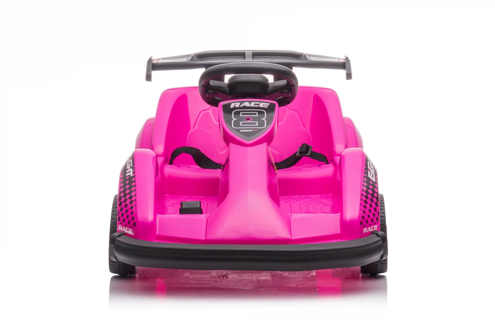Ride on electric kart type car for children 2-5 years model Race8, 35W 6V, remote control, pink [7]