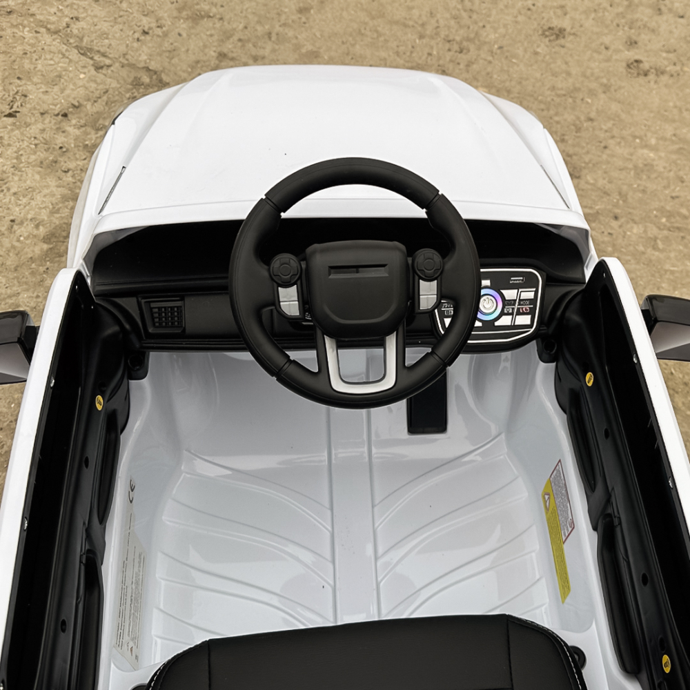 Masinuta electrica, Toyota Tundra I-max Force, 12V 80W, premium, alba [15]