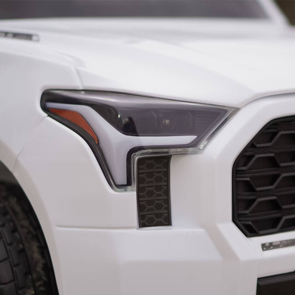 Masinuta electrica, Toyota Tundra I-max Force, 12V 80W, premium, alba [12]