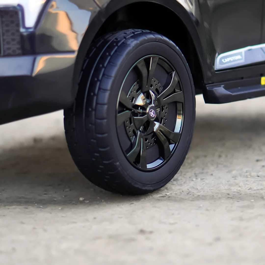 Toyota Tundra I-Max Force 12V 80W Electric Ride-On Car for Kids, Premium Edition, black [4]