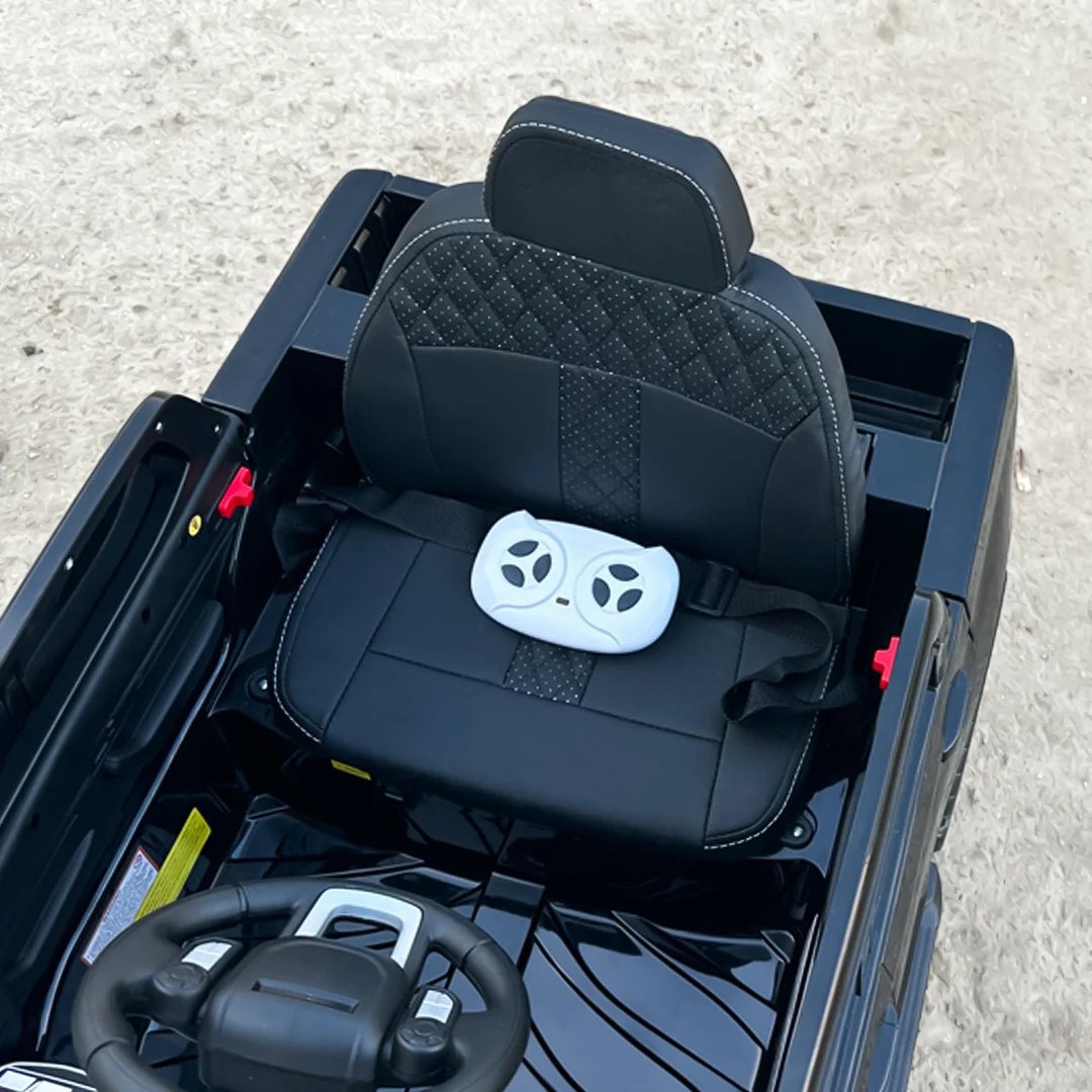 Toyota Tundra I-Max Force 12V 80W Electric Ride-On Car for Kids, Premium Edition, black [3]