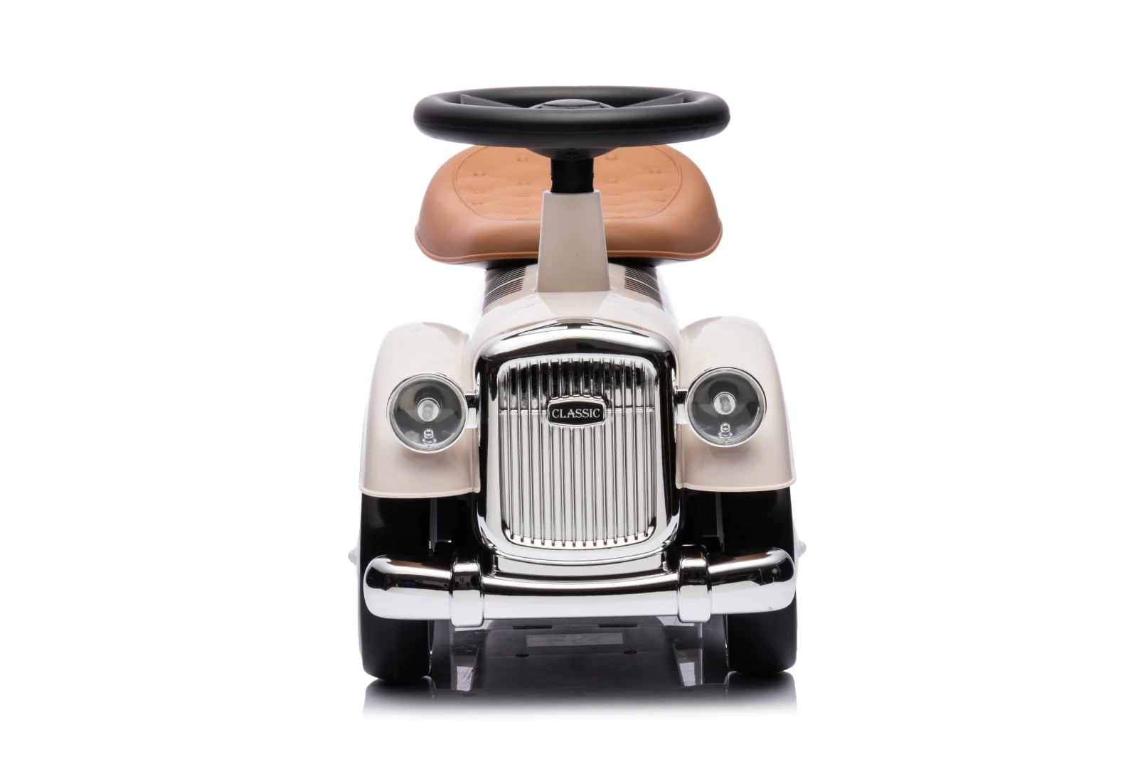 Ride-on car for children, precursory Retro Baby Car, EVA wheels, white [17]