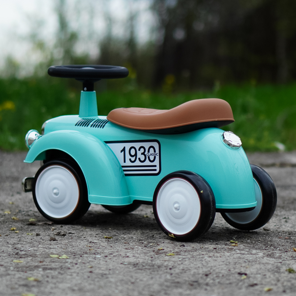 Ride-on car for children, precursory Retro Baby Car, EVA wheels, green [8]